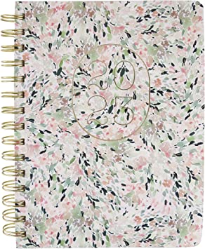 Graphique 2023 Spiral Vegan Leather Planner | 18 Month Organizer July 2022-Dec. 2023 | Weekly & Monthly Spreads | To-Do & Note List | Reference Tabs | Reminder Stickers | Painted Dashes | 6 x 8