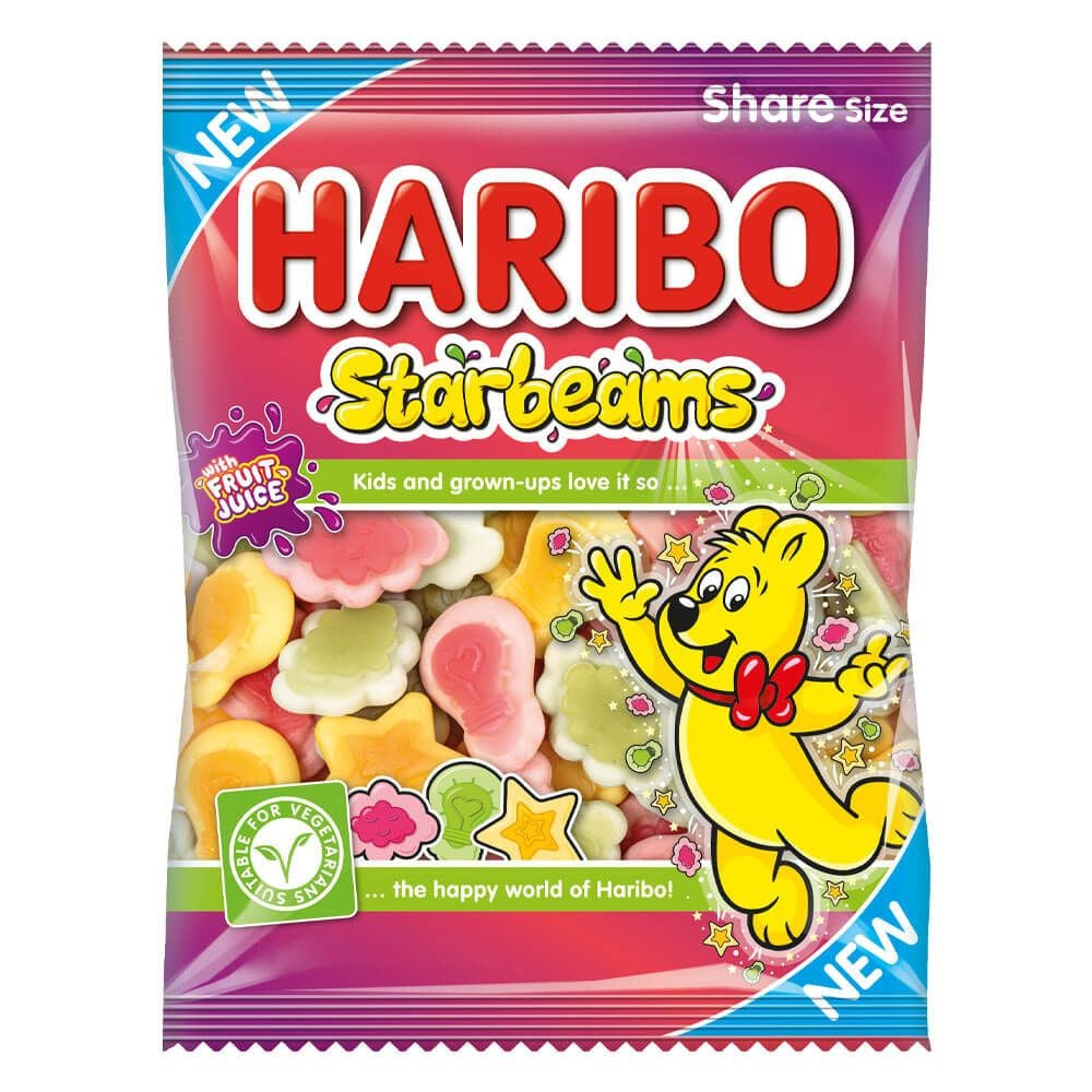 HARIBO STARBEAMS SHARE BAG 160G