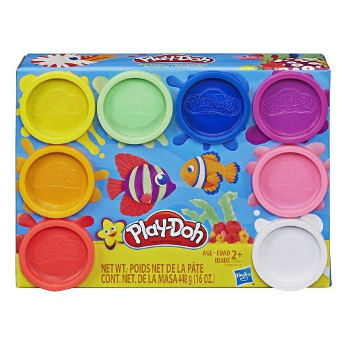 Play-Doh 8-Pack Rainbow - Bookazine