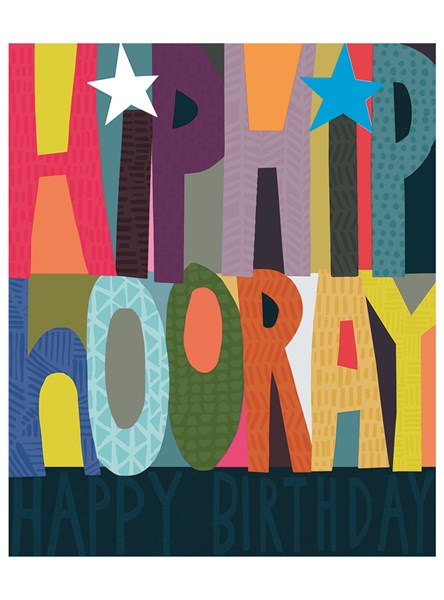 Hip Hip Hooray Happy Birthday - Bookazine