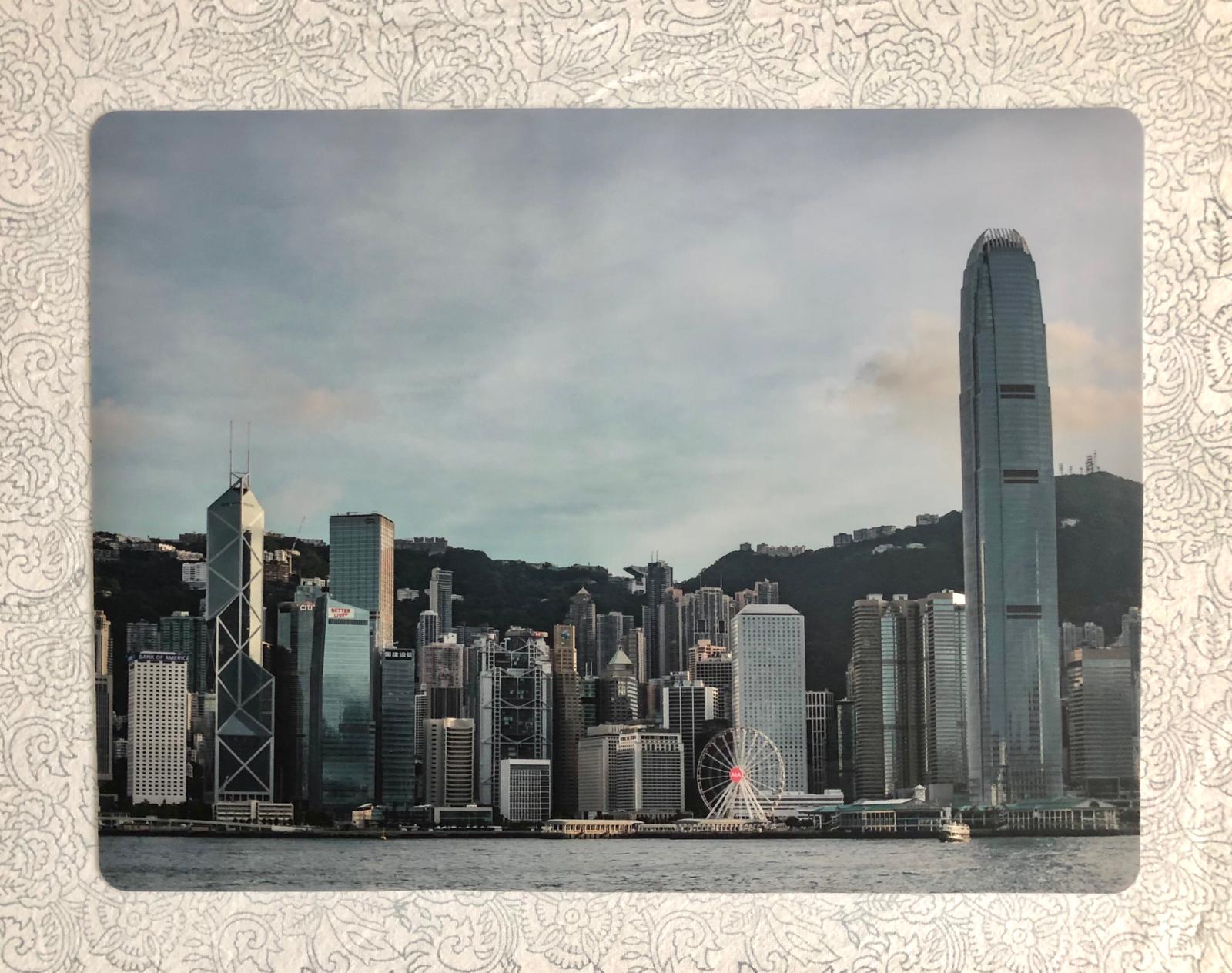 Hong Kong Skyline Silicone Placemat | Bookazine HK