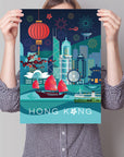Hong Kong Geometric  Print | Bookazine HK
