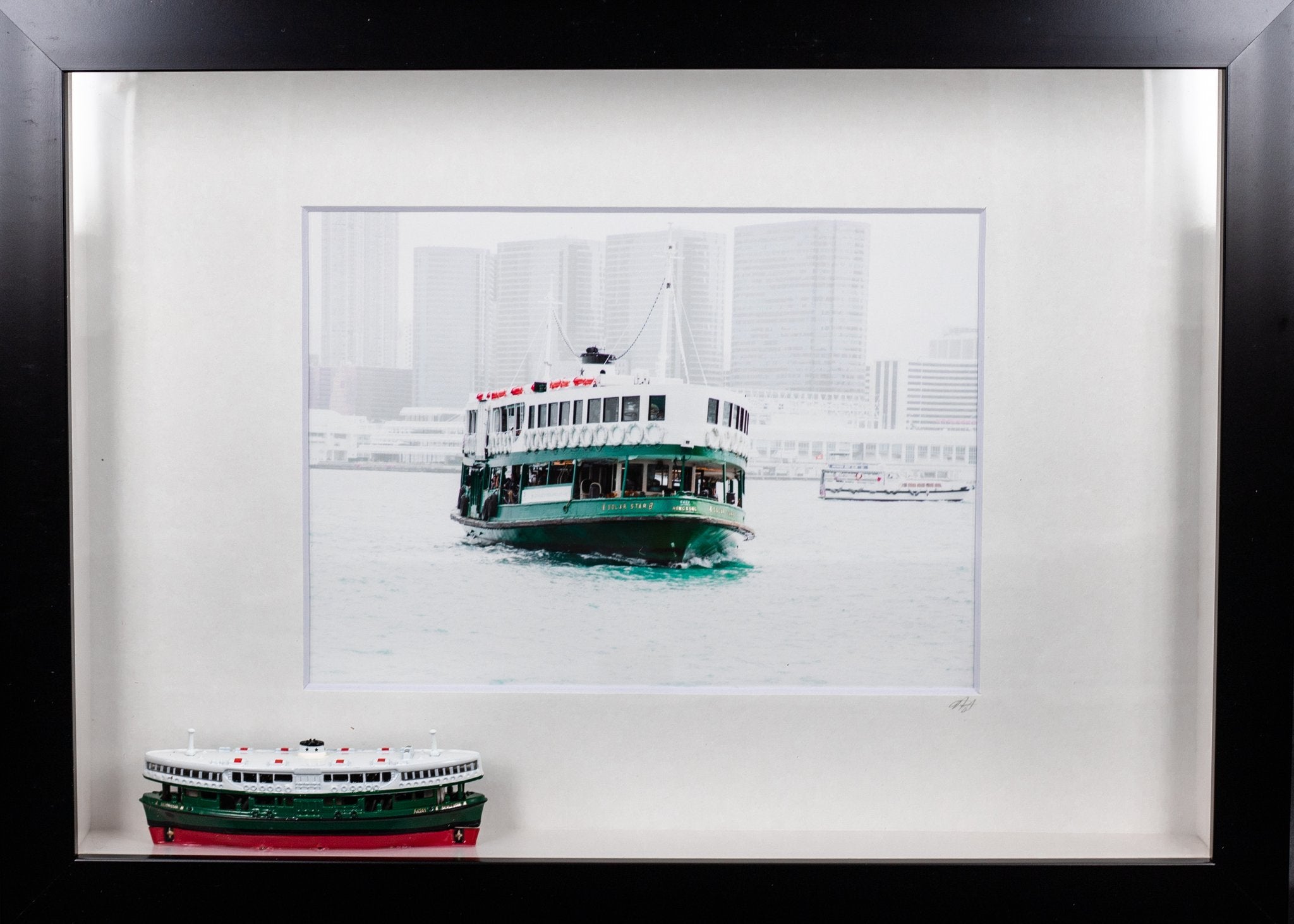 Star Ferry 3D Print With Black Frame | Bookazine HK