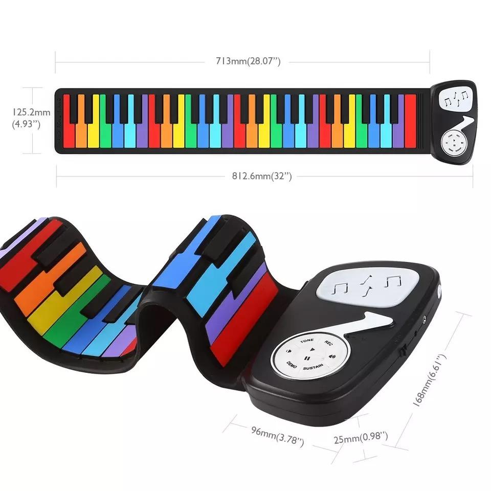 Rainbow Roll Up Piano