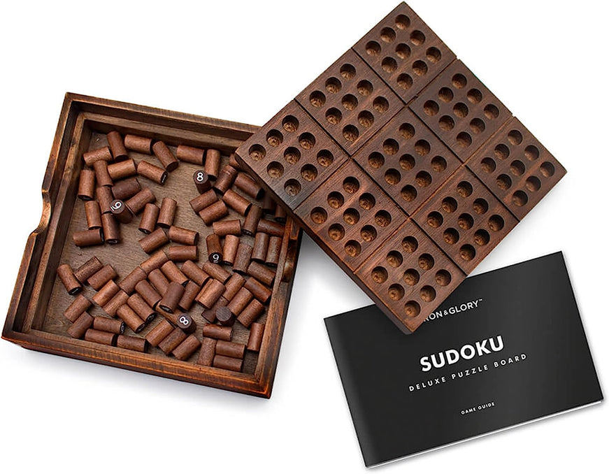 Iron & Glory – Wooden Sudoku Game | Bookazine HK