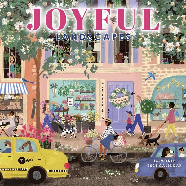 Joyful Landscapes 2024 Wall Calendar | Bookazine HK Joyful Landscapes 2024 Wall Calendar | Bookazine HK