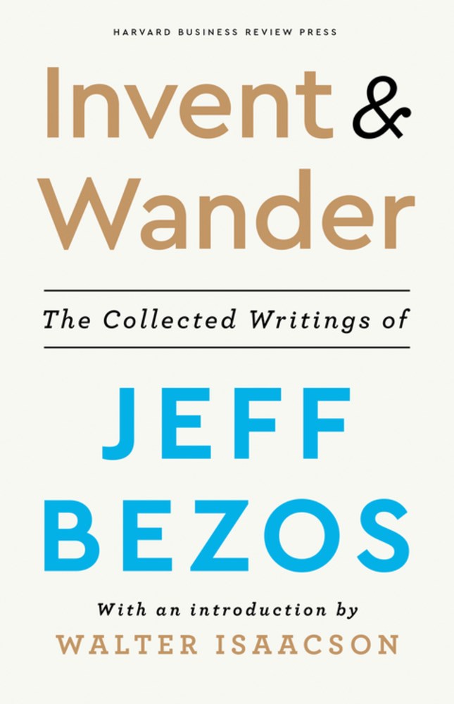 Hong Kong book shop Invent and Wander : The Collected Writings of Jeff Bezos (Publication date: November 17, 2020)