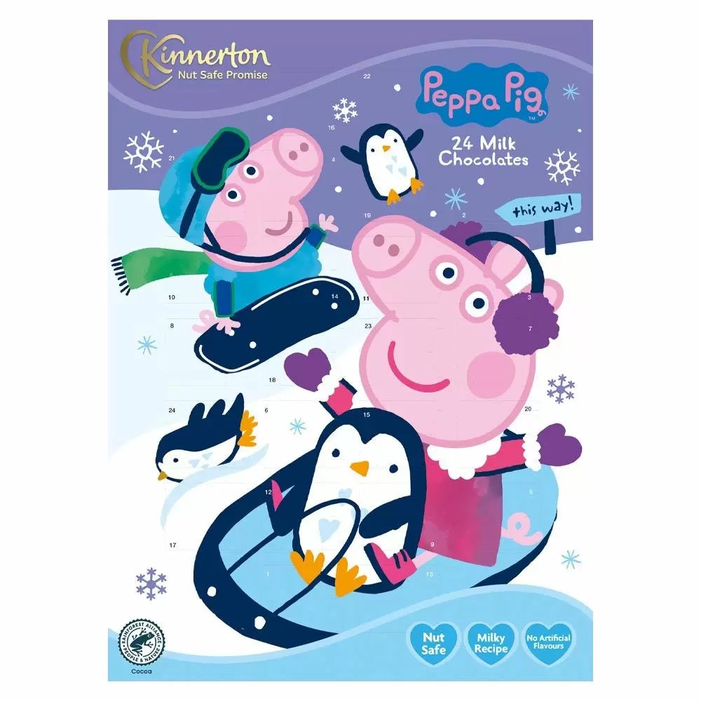 Kinnerton Peppa Pig Advent Calendar - 40g - Nut Free - Sold Out 2022