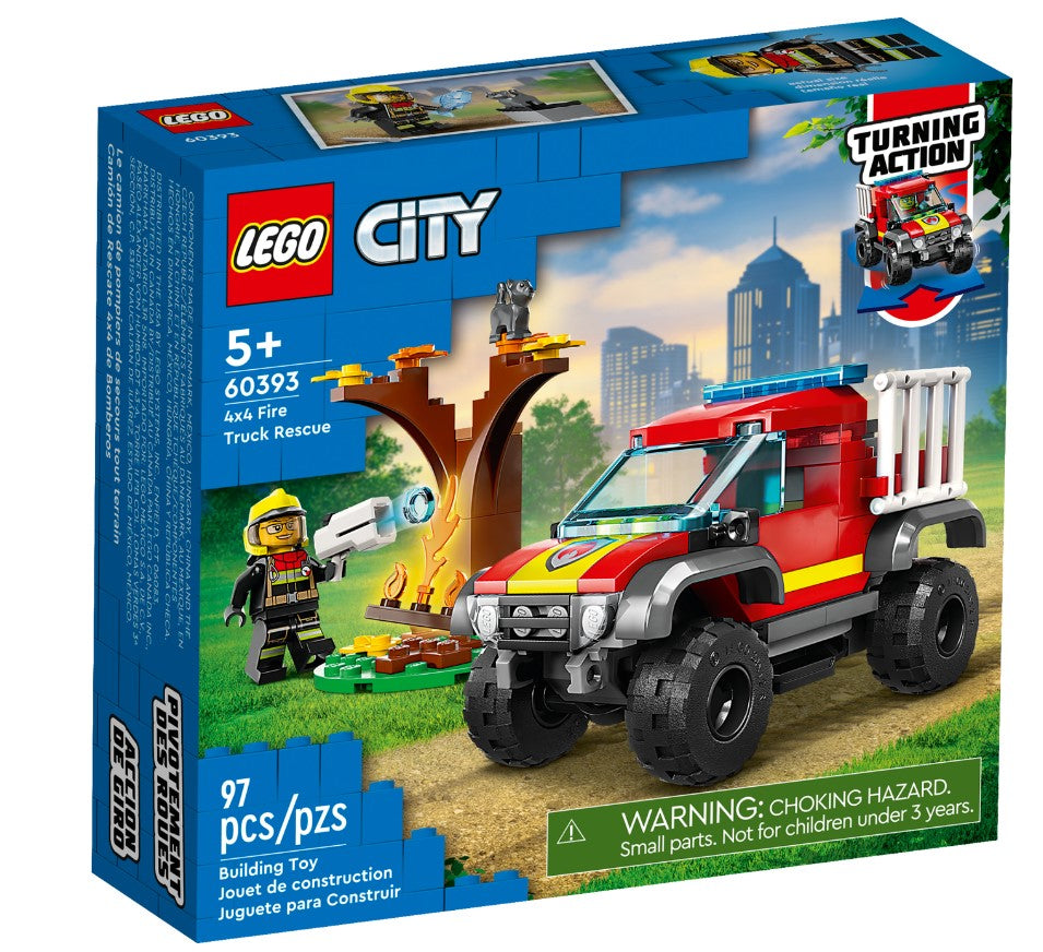 Lego City: 4X4 Fire Truck Rescue - Bookazine