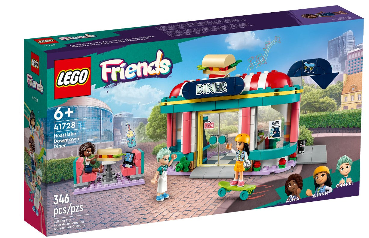 Lego Friends: Heartlake Downtown Diner - Bookazine
