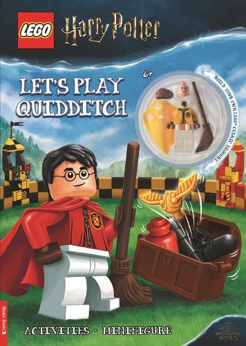 LEGO® Harry Potter™: Let&#39;s Play Quidditch Activity Book (with Cedric Diggory minifigure)
