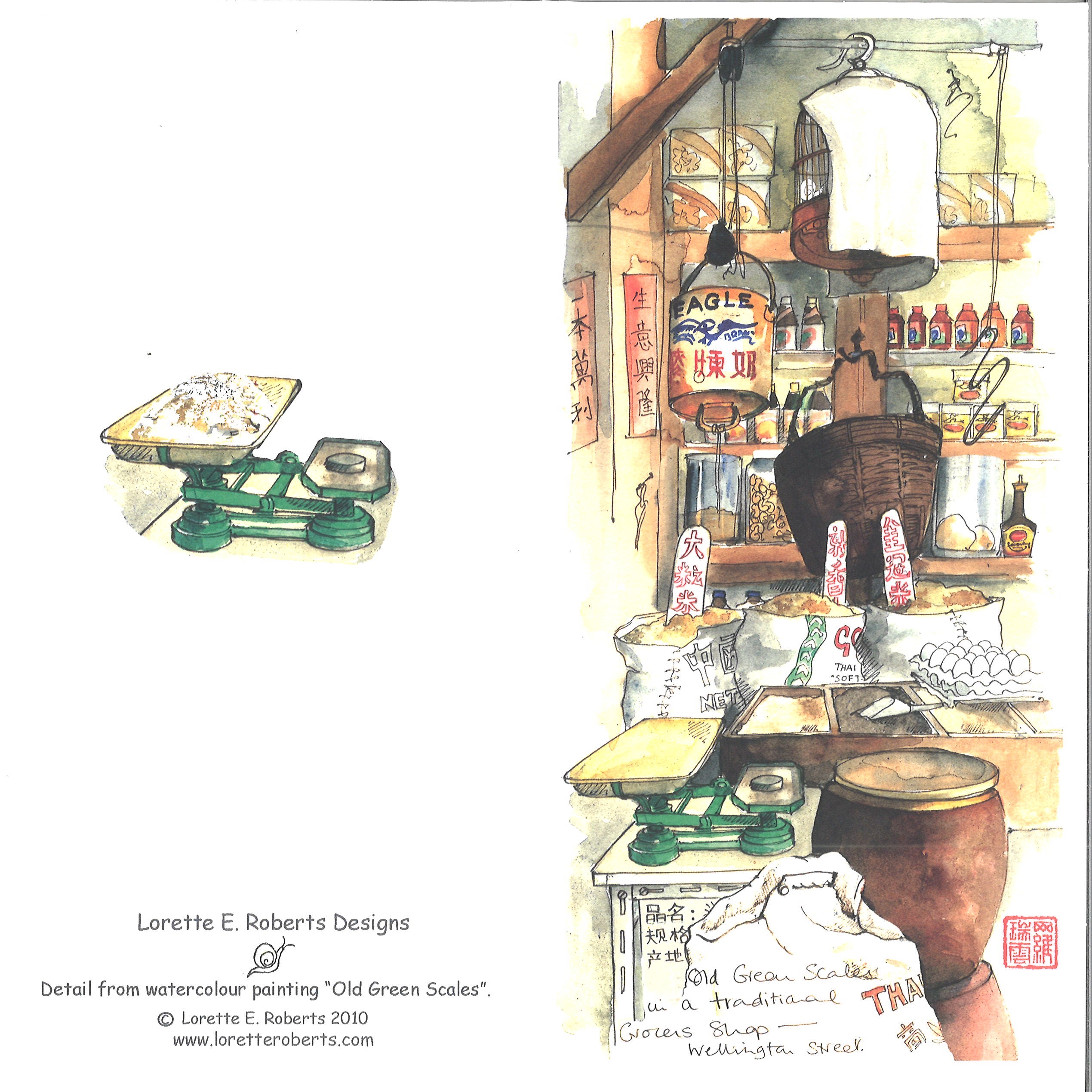Old Green Scales (Lorette E. Roberts) - Bookazine HK