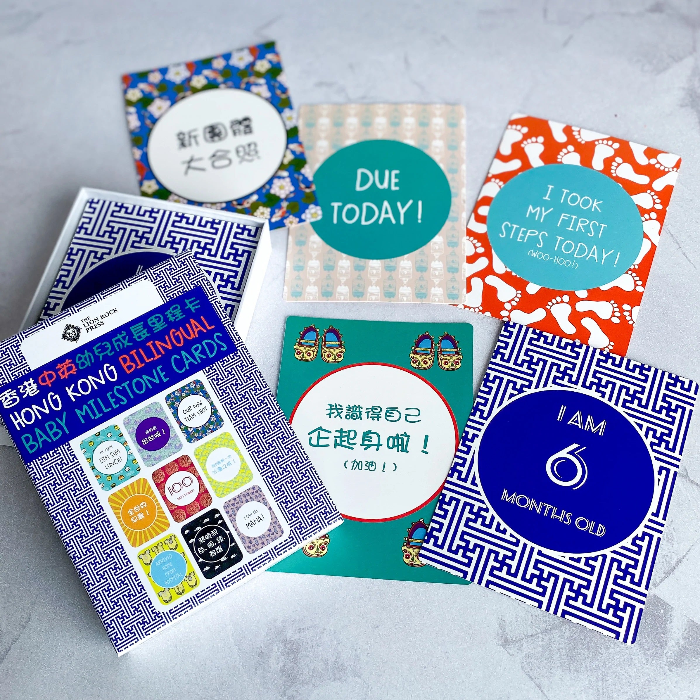 LRP HOBilingual Baby Milestone Cards | Bookazine HK