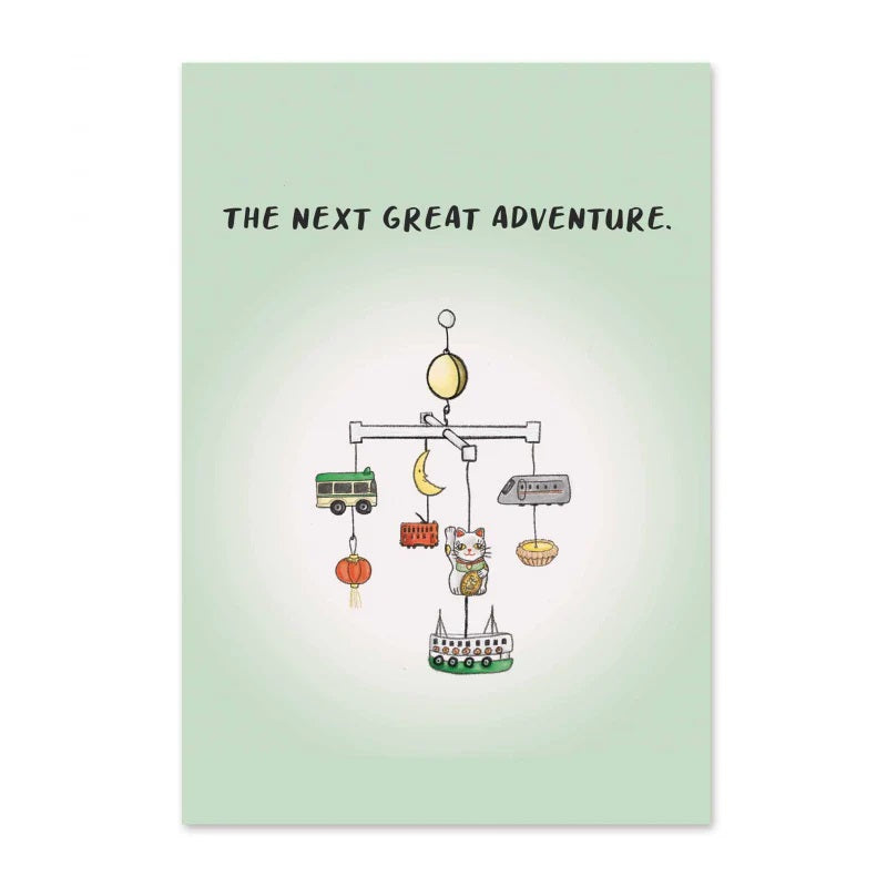 The Next Great Adventure! Card | Bookazine HK