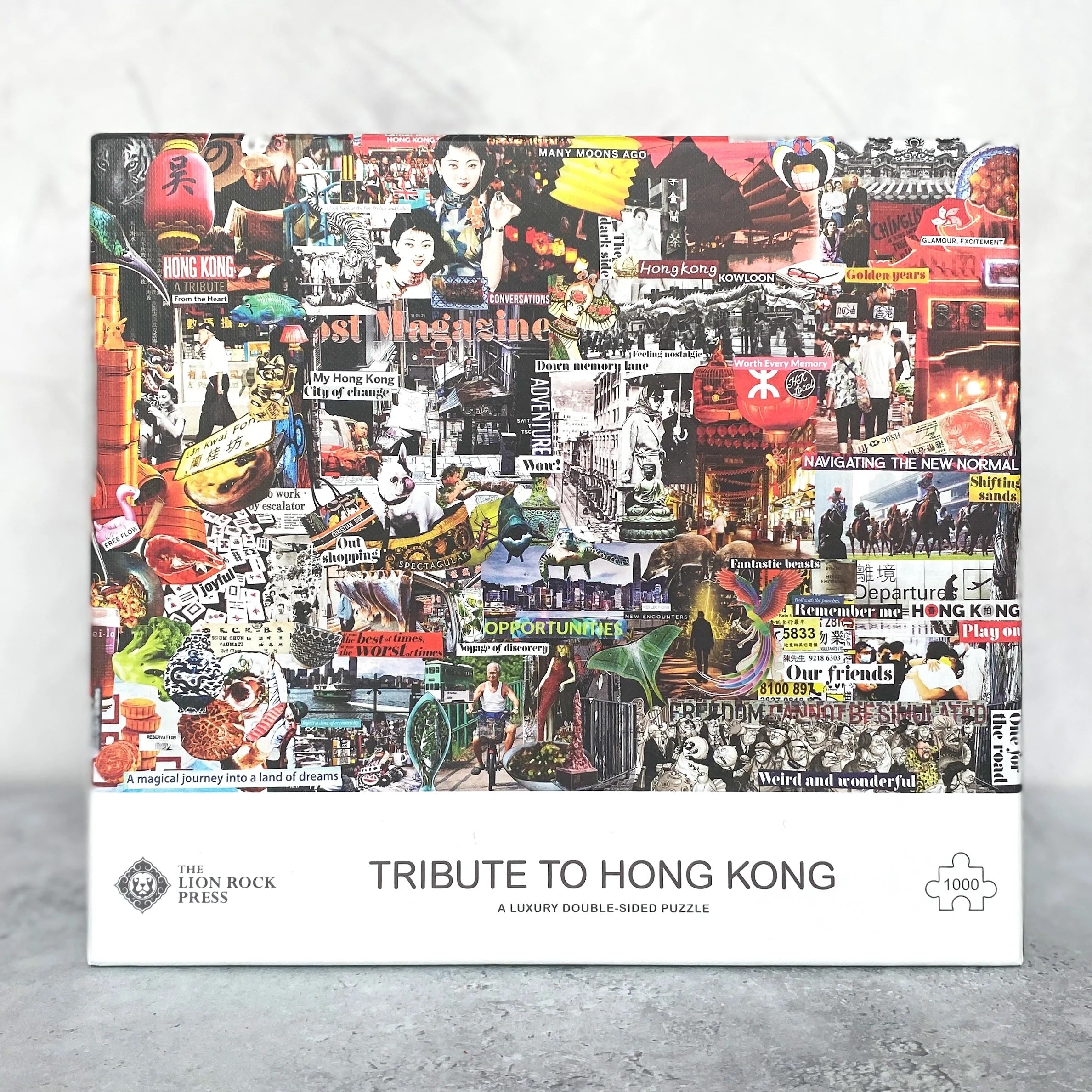 Double-Sided 1000Pc Puzzle: Tribute To Hong Kong | Bookazine HK