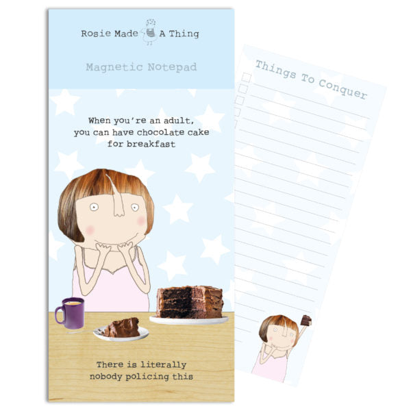 Breakfast Cake Magnetic Notepad | Bookazine HK
