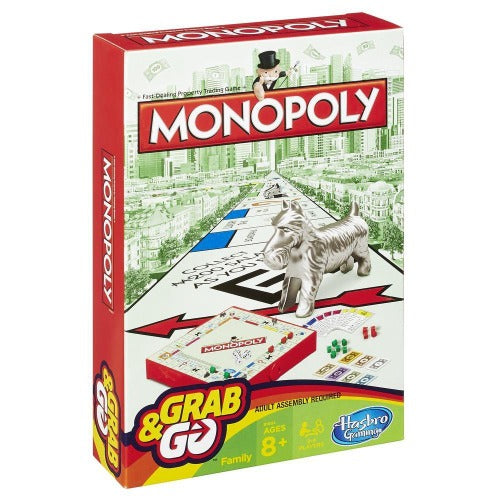 Monopoly Grab &amp; Go - Bookazine