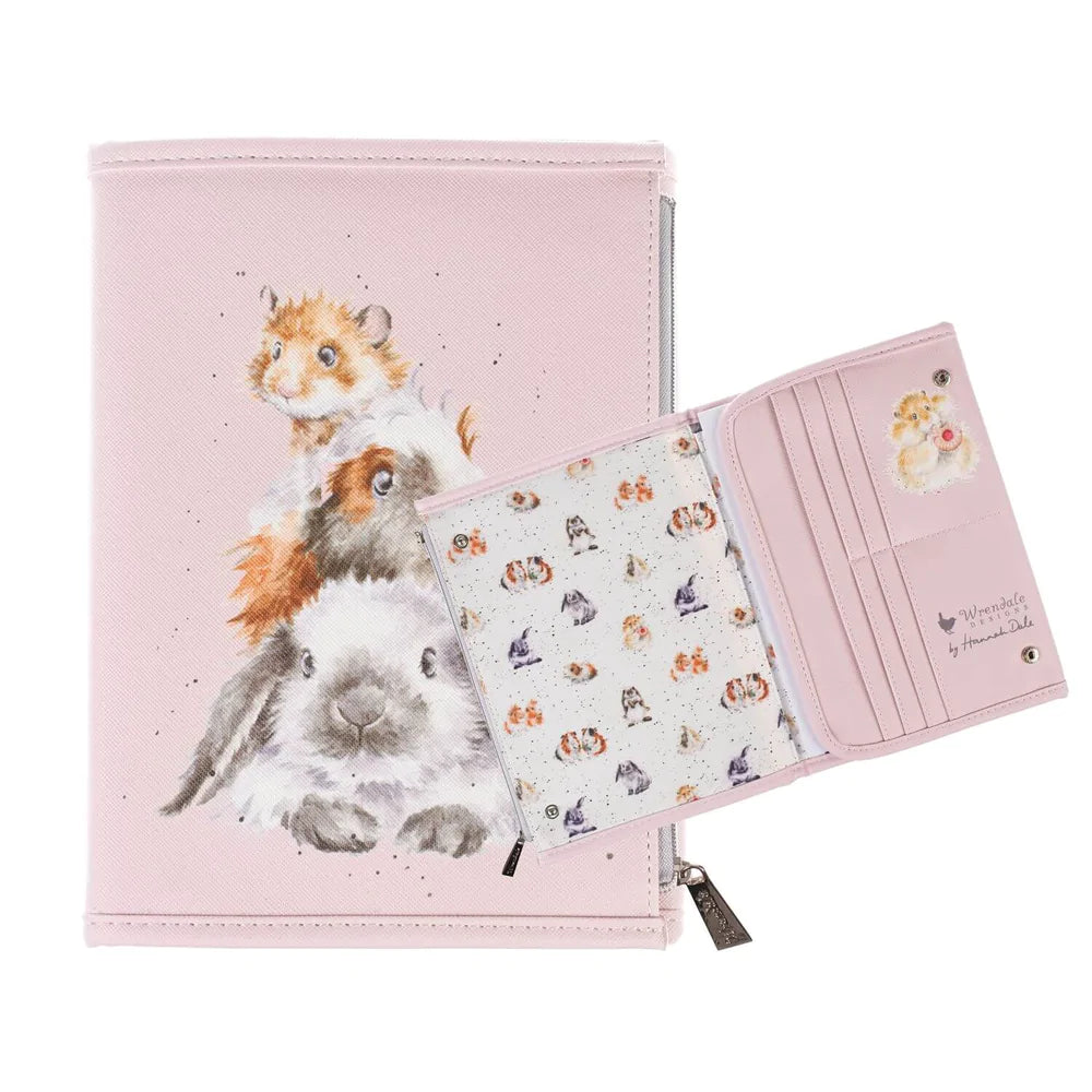 Piggy In The Middle Vegan Leather Notebook Wallet