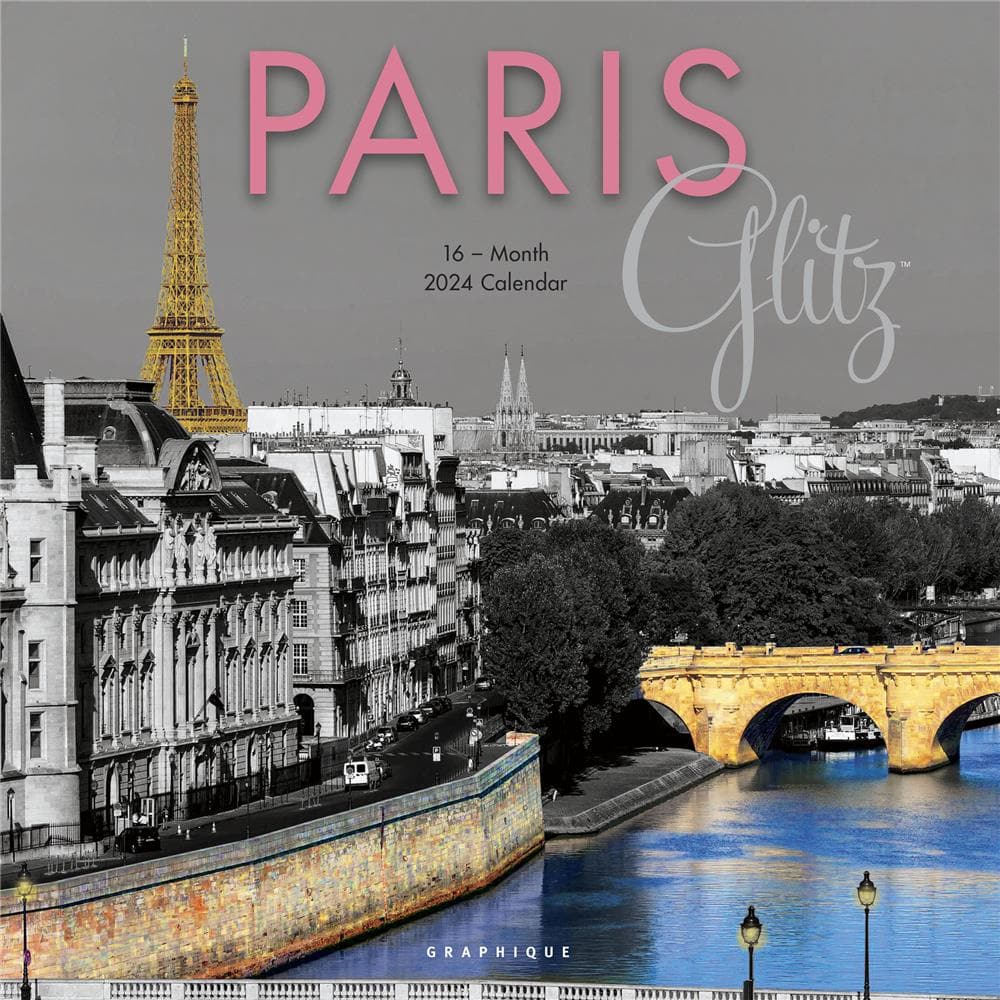 Paris Glitz 2024 Wall Calendar | Bookazine HK Paris Glitz 2024 Wall Calendar | Bookazine HK