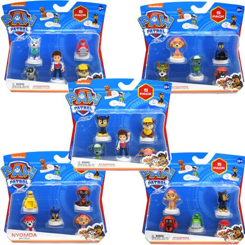 PAW PATROL STAMPERS BLISTER 3-PACK