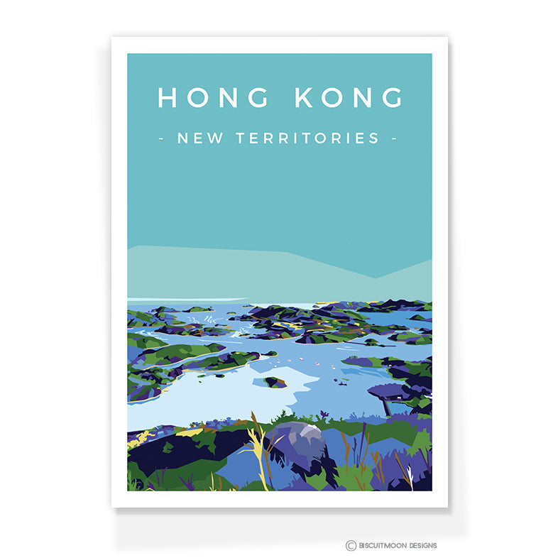 New Territories Postcard | Bookazine HK