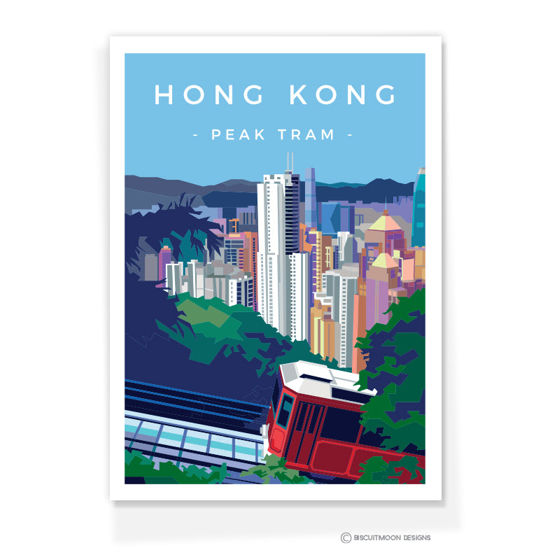 Peak Tram Postcard | Bookazine HK