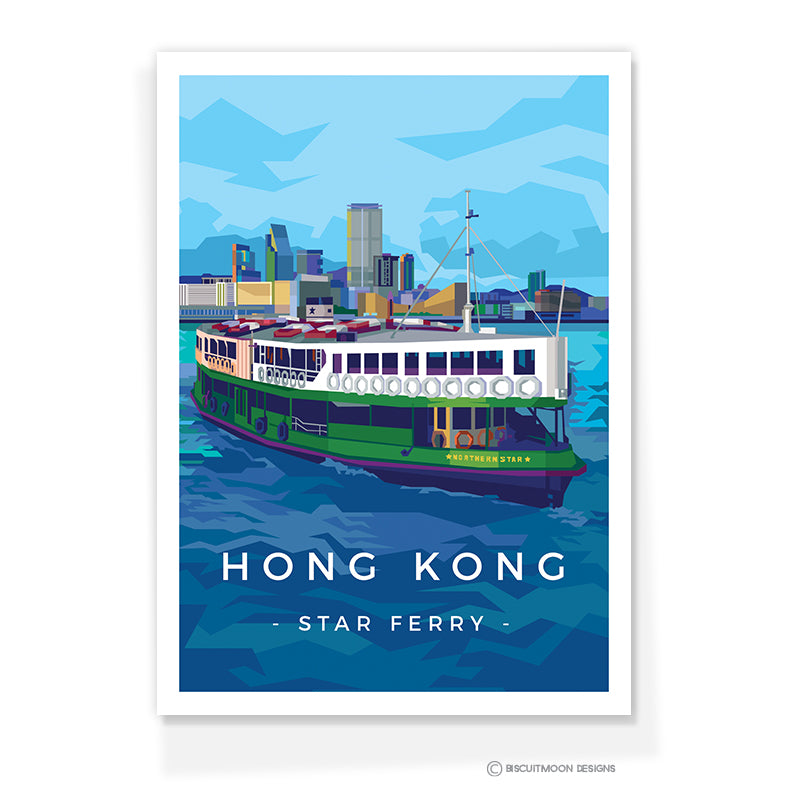 Star Ferry Postcard | Bookazine HK