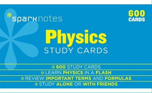 Physics SparkNotes Study Cards: Volume 16