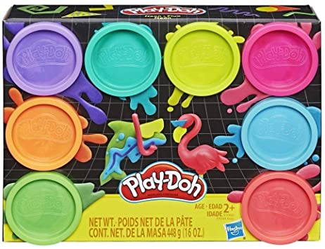 Play-Doh 8-Pack Neon - Bookazine