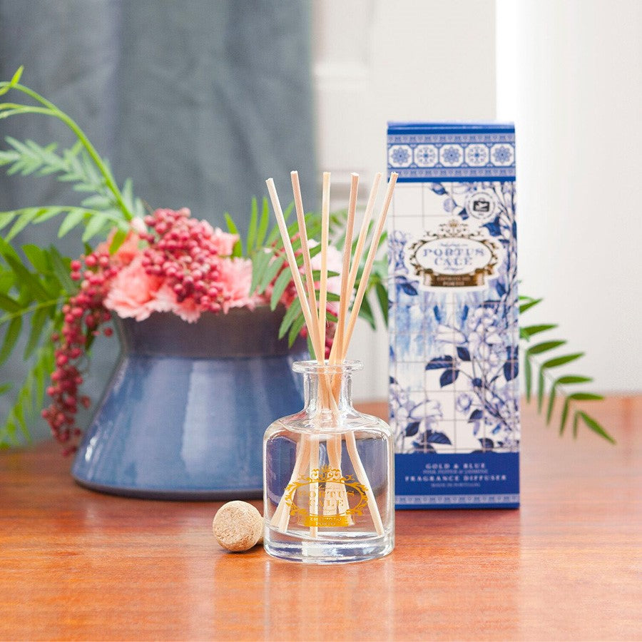 Portus Cale Gold & Blue Fragrance Diffuser 100ML | Bookazine HK