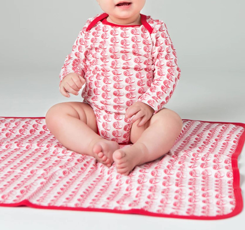 Red Baozi Baby Cotton Blanket | Bookazine HK