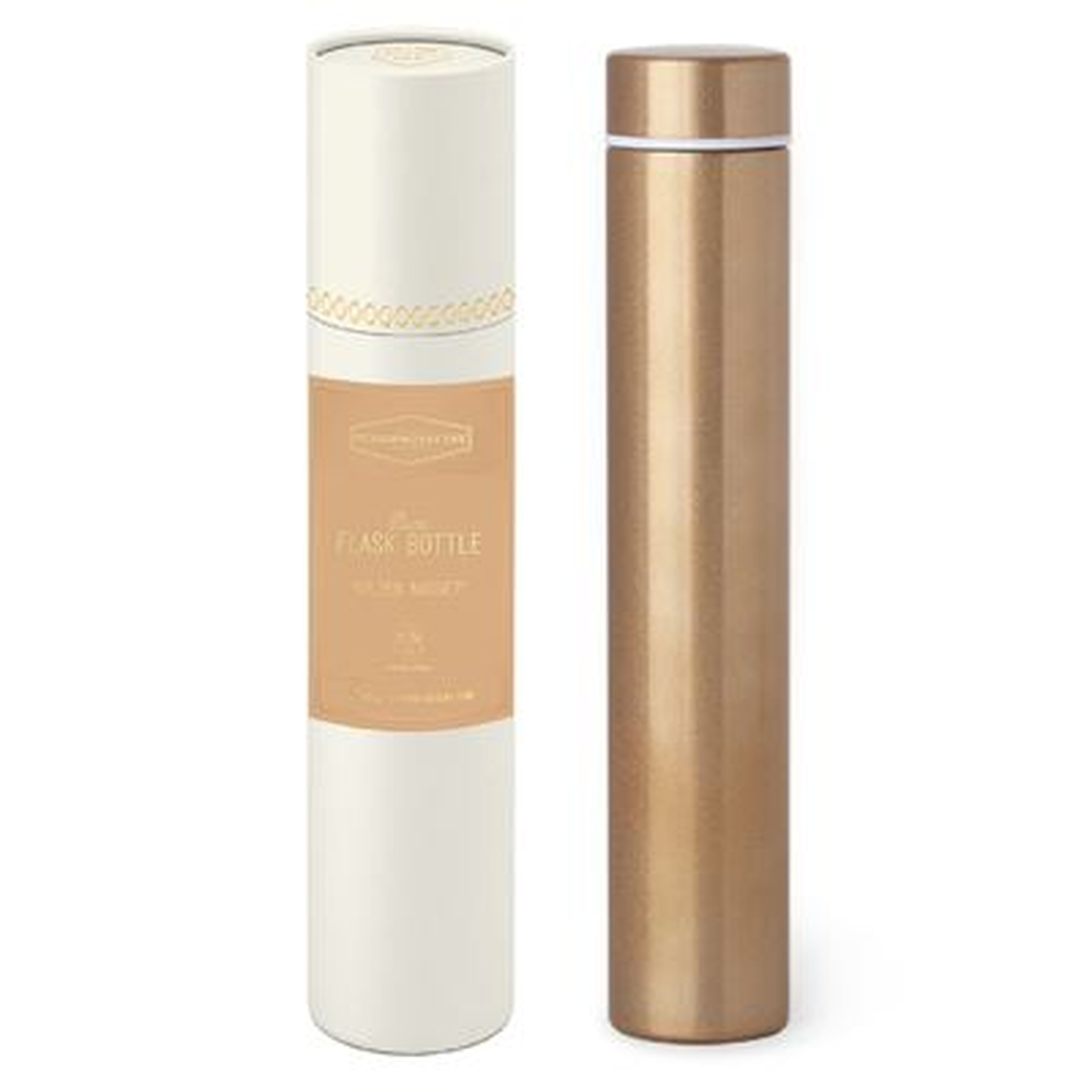 SLIM FLASK BOTTLE GOLD