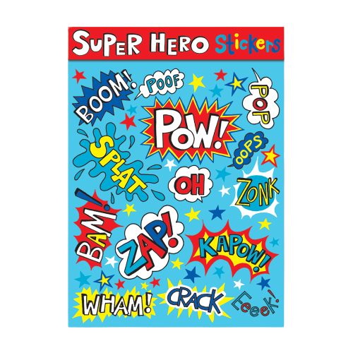 Super-Hero-Sticker-Books