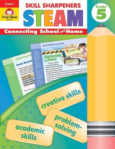 Skill Sharpeners: Steam, Grade 5 Workbook