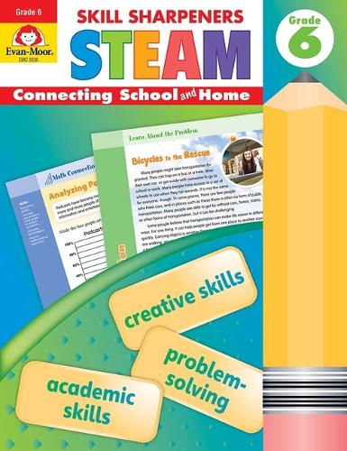 Skill Sharpeners: Steam, Grade 6 Workbook