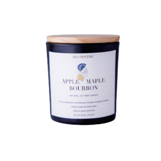 Apple Maple Bourbon Soy Wax Candle 180MLApple Maple Bourbon Soy Wax Candle 180ml | Bookazine HK