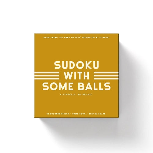 Sudoku With Some Balls Sudoku Game Set