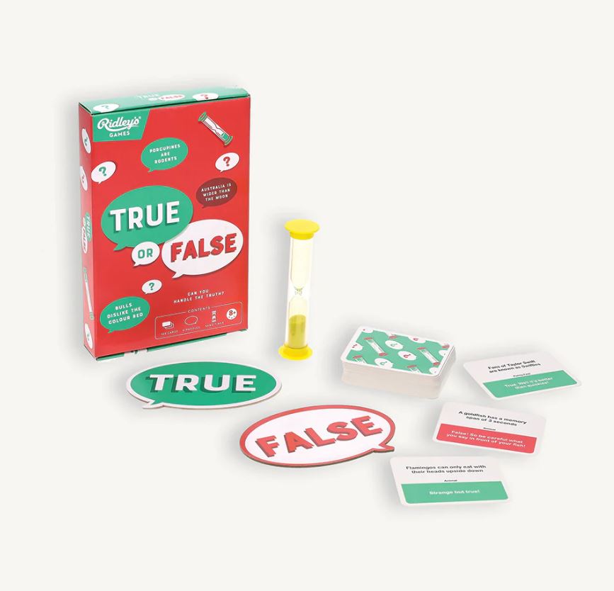 TRUE OR FALSE FAMILY GAME