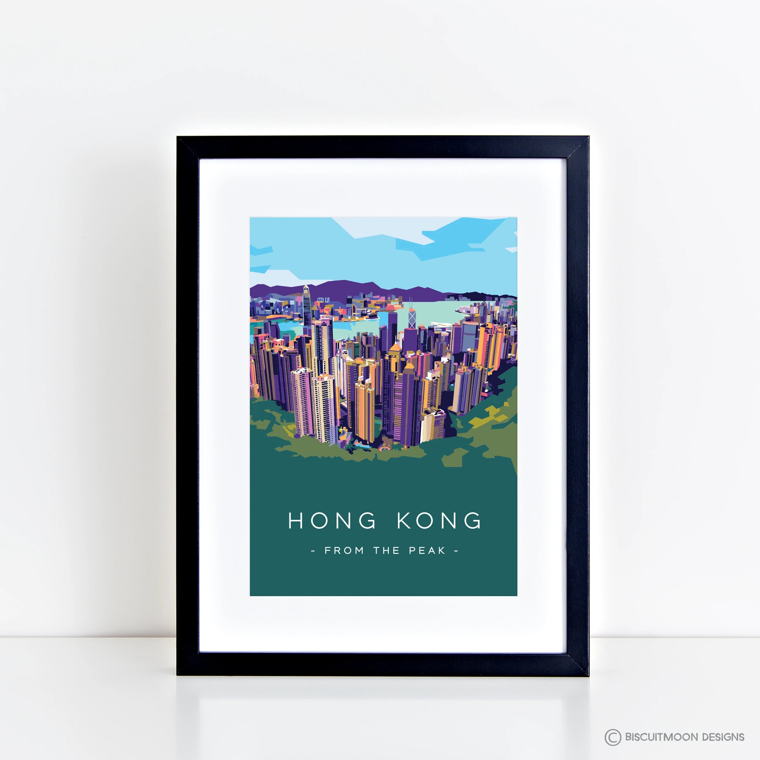 Hong Kong From the Peak Print | Bookazine HK