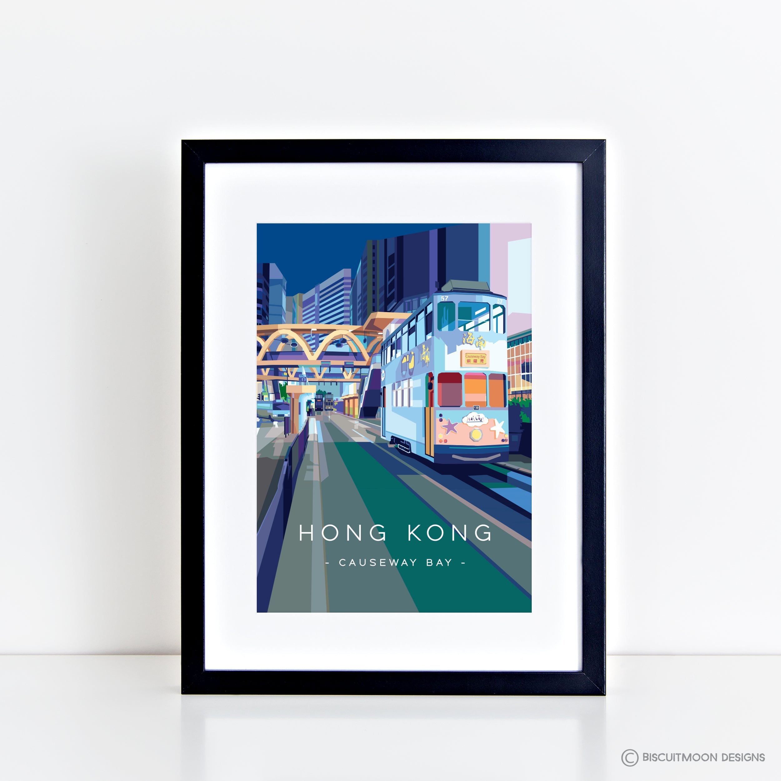 Hong Kong Causeway Bay Print | Bookazine HK