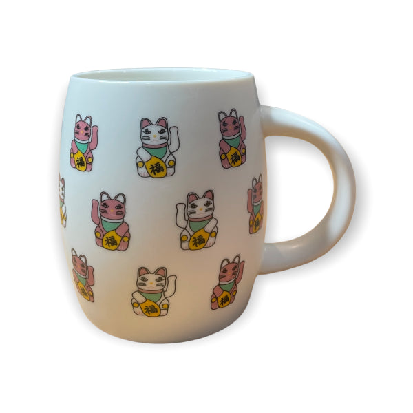 Tung Choi Street Lucky Cats Ceramic Mug | Bookazine HK