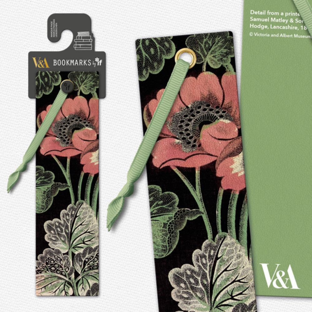 V&A Floral Anemone Bookmark | Bookazine HK