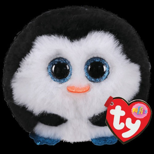 WADDLES - BLACK &amp; WHITE PENGUIN PUFFIES