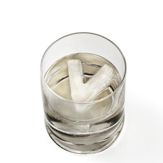 DrinksPlinks™ Ice Cube Tray - V Is For Vodka