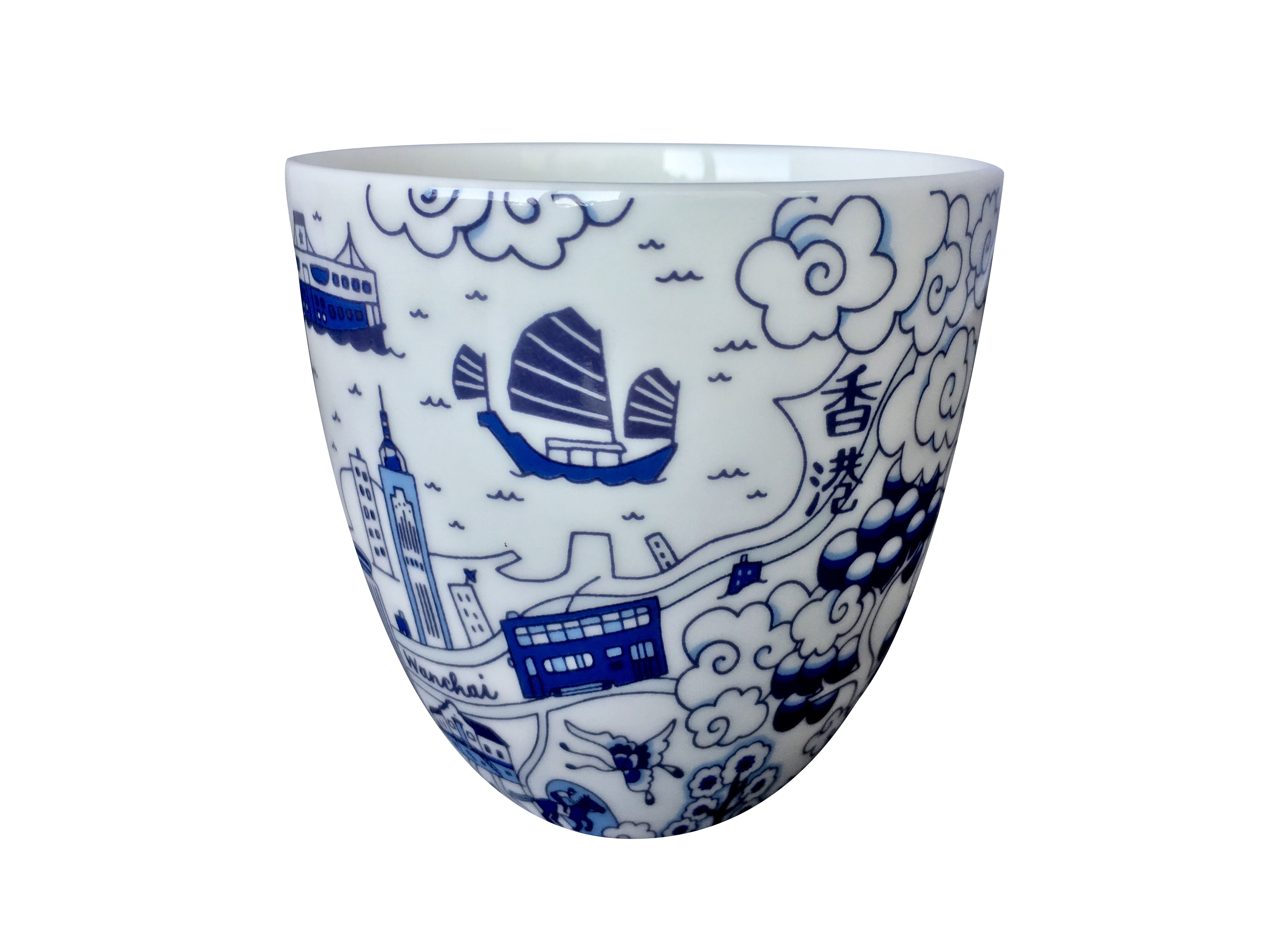 Willow Chi Tea Cup - Blue | Bookazine HK