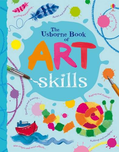 The Usborne Book of Art Skills Mini Spiral Bound