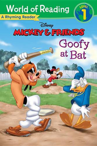 Mickey &amp; Friends Goofy at Bat: A Rhyming Reader