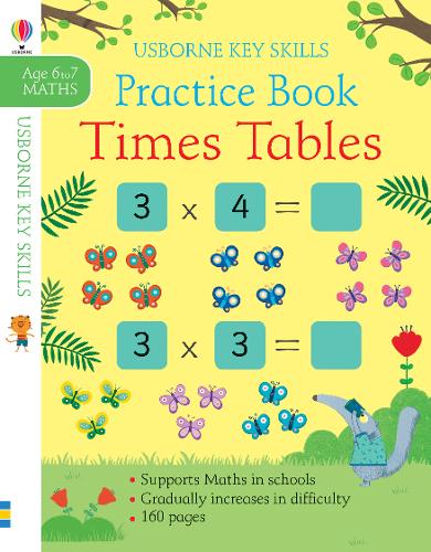 Times Tables Practice Book 6-7