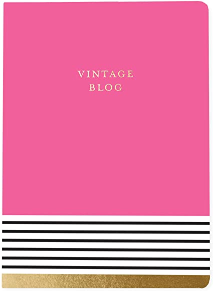 Soft Cover Journal Vintage Blog 6X8