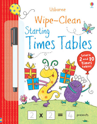 Wipe-clean Starting Times Tables